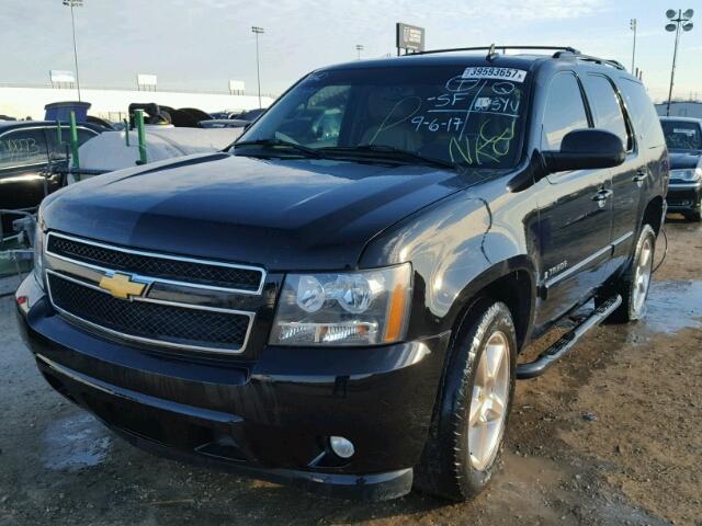 1GNFC13027R115439 - 2007 CHEVROLET TAHOE C150 BLACK photo 2