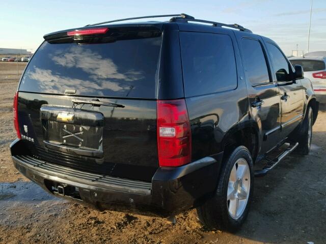 1GNFC13027R115439 - 2007 CHEVROLET TAHOE C150 BLACK photo 4