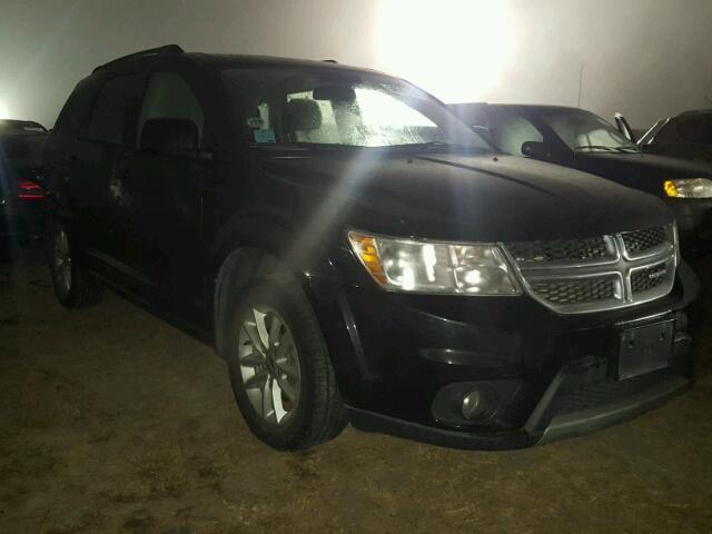 3C4PDCBG2ET270680 - 2014 DODGE JOURNEY BLACK photo 1