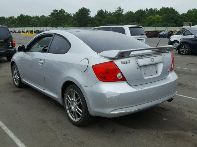 JTKDE177950032649 - 2005 TOYOTA SCION TC 银色 照片 3