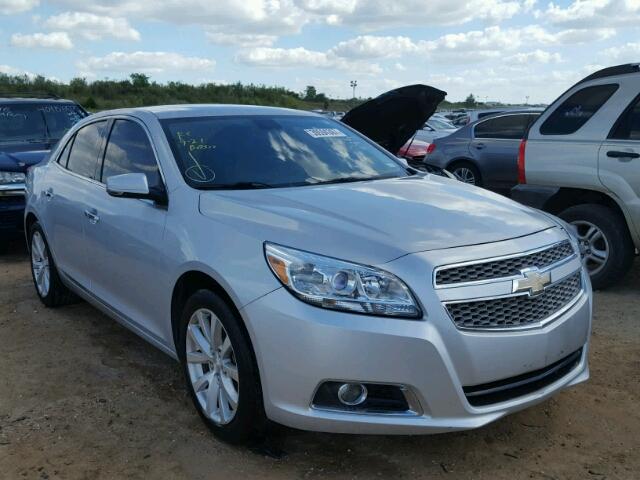 1G11H5SA1DF281446 - 2013 CHEVROLET MALIBU LTZ SILVER photo 1