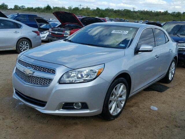 1G11H5SA1DF281446 - 2013 CHEVROLET MALIBU LTZ SILVER photo 2