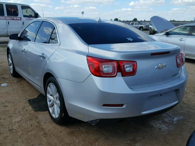 1G11H5SA1DF281446 - 2013 CHEVROLET MALIBU LTZ SILVER photo 3