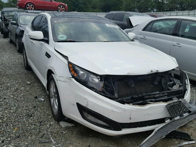 5XXGN4A74DG169428 - 2013 KIA OPTIMA EX WHITE photo 1