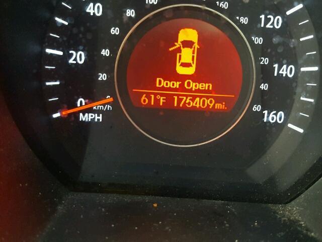 5XXGN4A74DG169428 - 2013 KIA OPTIMA EX WHITE photo 8