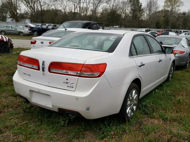 3LNHL2JC6BR755294 - 2011 LINCOLN MKZ CREAM photo 4