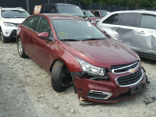 1G1PC5SB2F7161816 - 2015 CHEVROLET CRUZE LT BURGUNDY photo 1