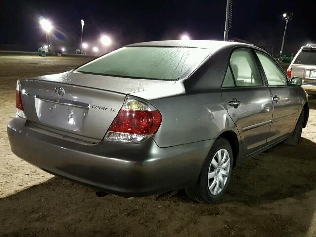 4T1BE32K56U662437 - 2006 TOYOTA CAMRY LE GRAY photo 4