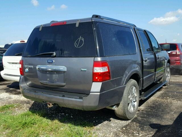 1FMJK1K59AEA00463 - 2010 FORD EXPEDITION GRAY photo 4