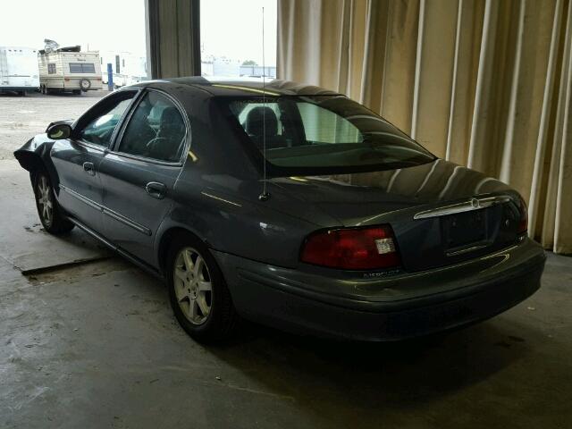 1MEFM55S9YA605712 - 2000 MERCURY SABLE LS P BLUE photo 3