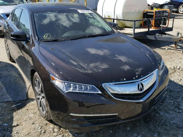19UUB2F59FA005647 - 2015 ACURA TLX TECH برغندي صورة 1