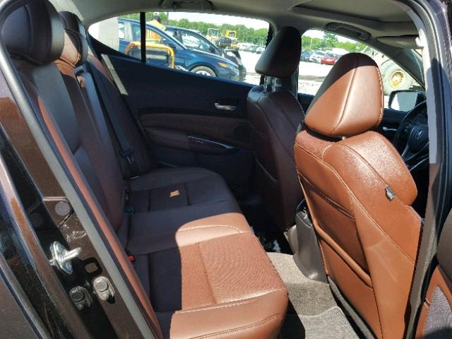 19UUB2F59FA005647 - 2015 ACURA TLX TECH برغندي صورة 6