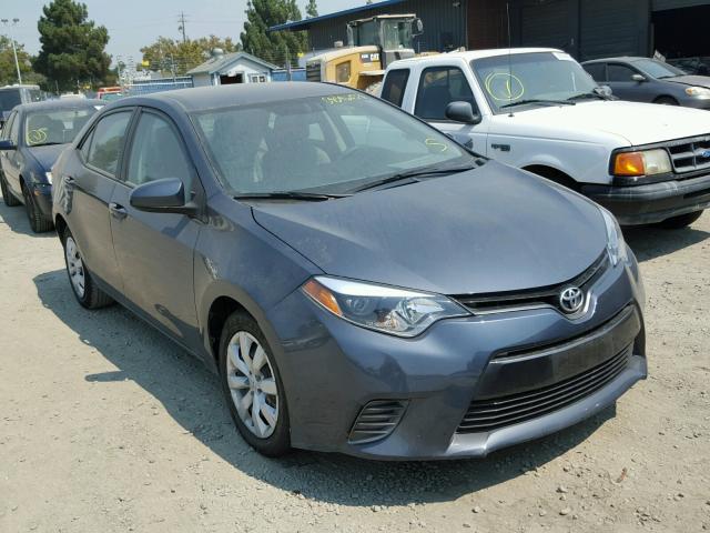 5YFBURHEXGP503567 - 2016 TOYOTA COROLLA L GRAY photo 1