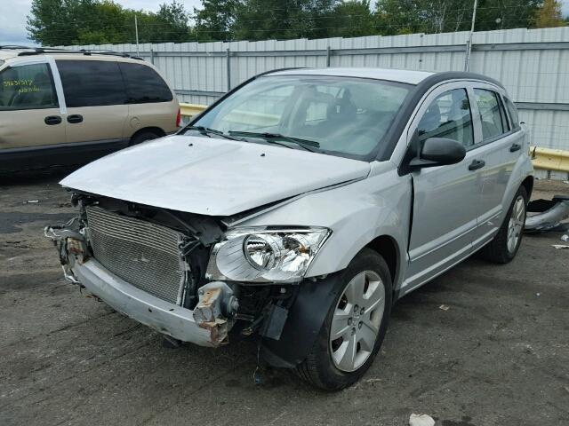 1B3HB48B07D219359 - 2007 DODGE CALIBER SX SILVER photo 2