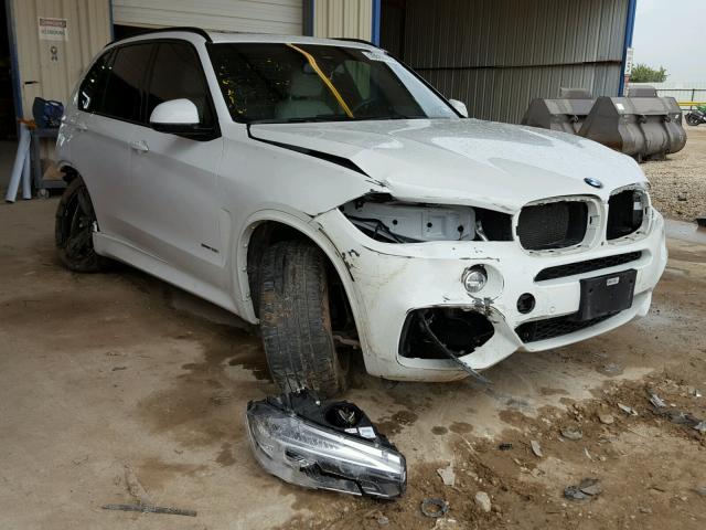 5UXKR2C36H0U22686 - 2017 BMW X5 SDRIVE3 WHITE photo 1