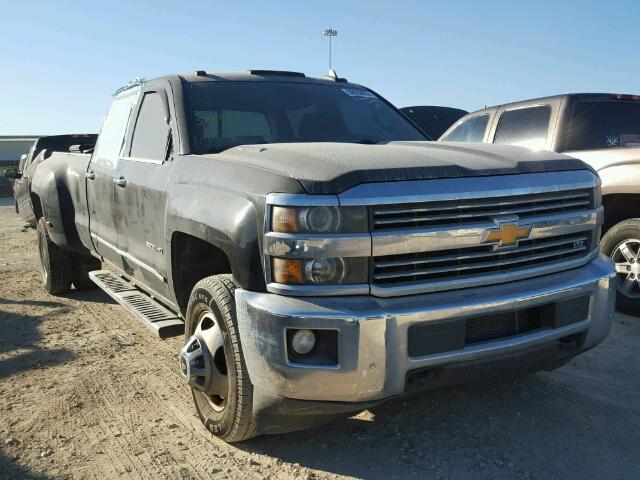 1GC4K0E82GF116155 - 2016 CHEVROLET SILVERADO BLACK photo 1