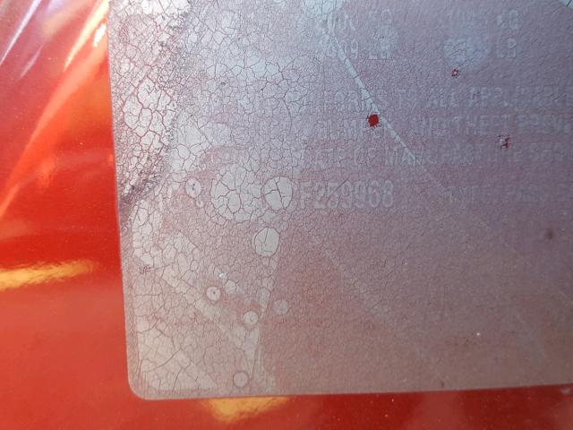 1G1ZC5E05CF259968 - 2012 CHEVROLET MALIBU 1LT 红色 照片 10