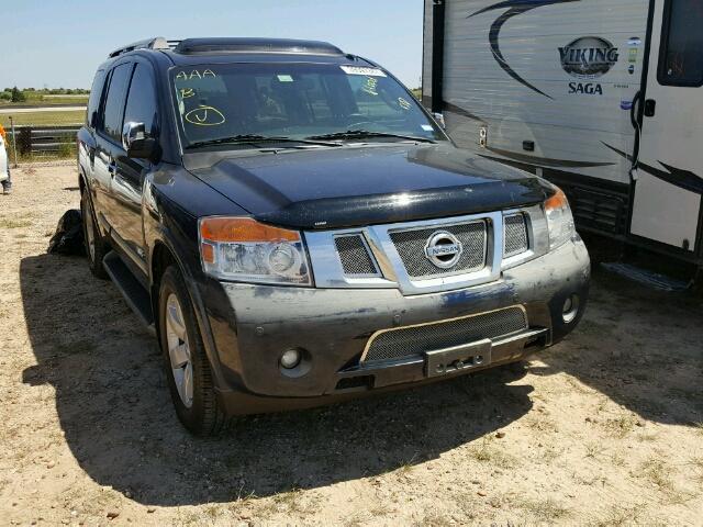 5N1BA08D78N608072 - 2008 NISSAN ARMADA SE BLUE photo 1