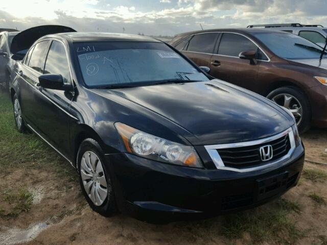 1HGCP26329A029255 - 2009 HONDA ACCORD LX BLACK photo 1