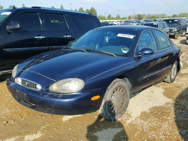 1MEFM53U9XA616602 - 1999 MERCURY SABLE LS BLUE photo 2