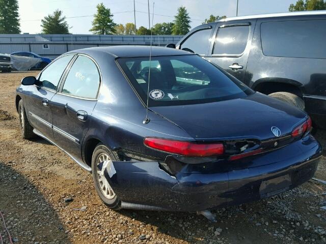 1MEFM53U9XA616602 - 1999 MERCURY SABLE LS BLUE photo 3