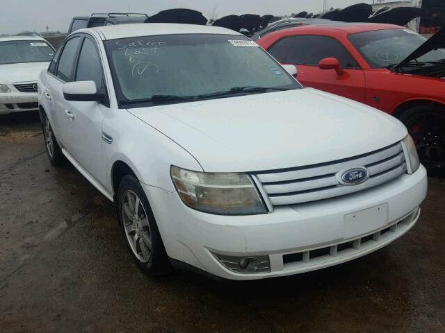 1FAHP24W68G163270 - 2008 FORD TAURUS WHITE photo 1