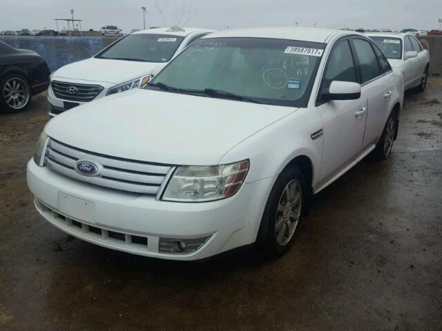 1FAHP24W68G163270 - 2008 FORD TAURUS WHITE photo 2