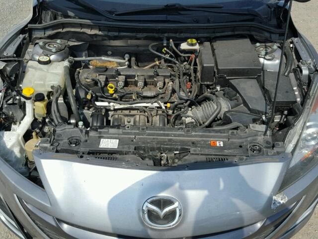 JM1BL1H64A1272402 - 2010 MAZDA 3 S GRAY photo 7