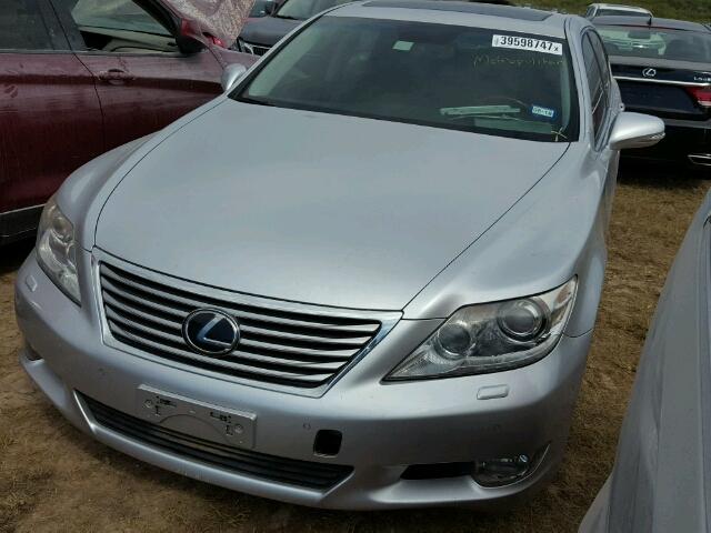 JTHGL5EF6A5041090 - 2010 LEXUS LS 460L SILVER photo 2