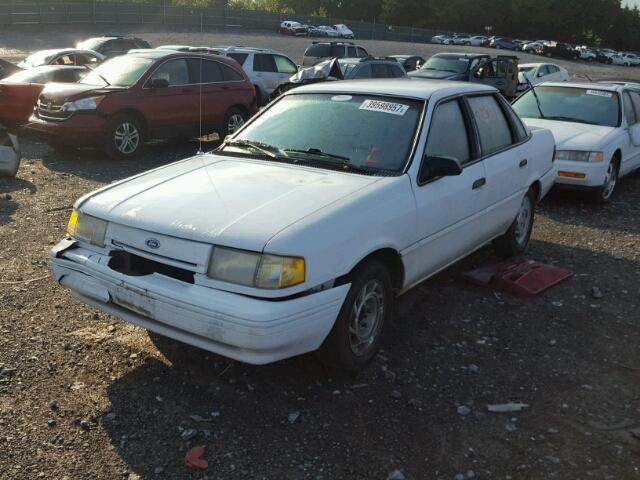 1FAPP36XXRK174066 - 1994 FORD TEMPO GL WHITE photo 2