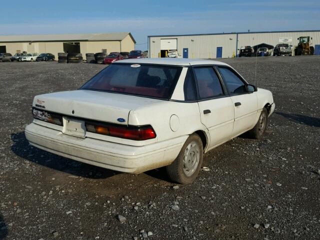 1FAPP36XXRK174066 - 1994 FORD TEMPO GL WHITE photo 4