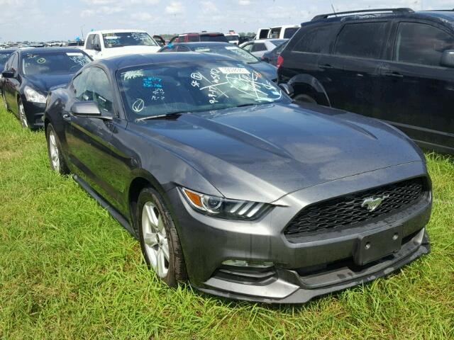 1FA6P8AM5G5333402 - 2016 FORD MUSTANG CHARCOAL photo 1