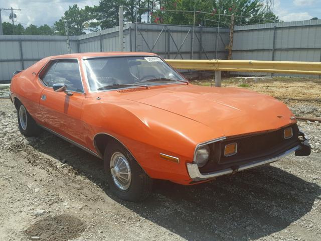 A4A797A318617 - 1974 AMERICAN MOTORS JAVELIN ORANGE photo 1