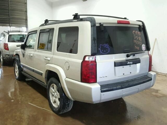 1J8HG48K58C142343 - 2008 JEEP COMMANDER SILVER photo 3