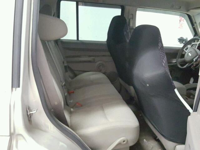 1J8HG48K58C142343 - 2008 JEEP COMMANDER SILVER photo 6