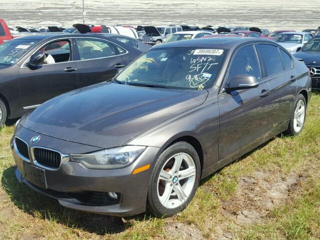 WBA3C1C55CF434494 - 2012 BMW 328 GRAY photo 2