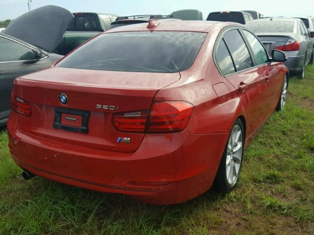 WBA3B1G57ENS77895 - 2014 BMW 320 I RED photo 4