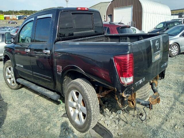 1N6BA07D48N331352 - 2008 NISSAN TITAN XE BLACK photo 3