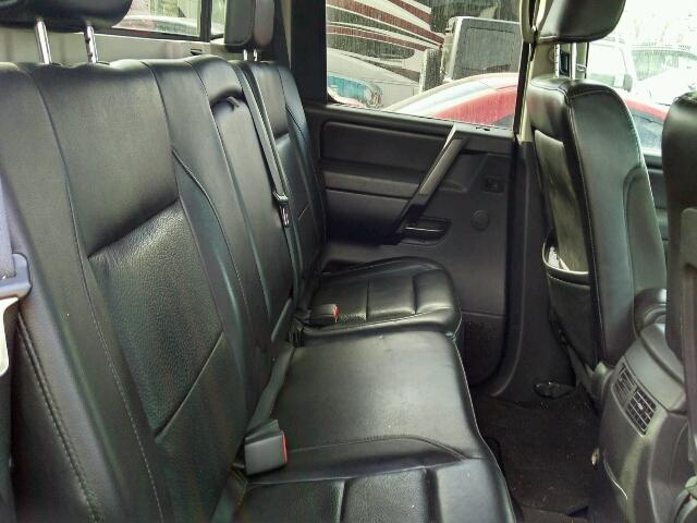 1N6BA07D48N331352 - 2008 NISSAN TITAN XE BLACK photo 6