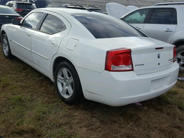 2B3CA3CV4AH109983 - 2010 DODGE CHARGER SX WHITE photo 3