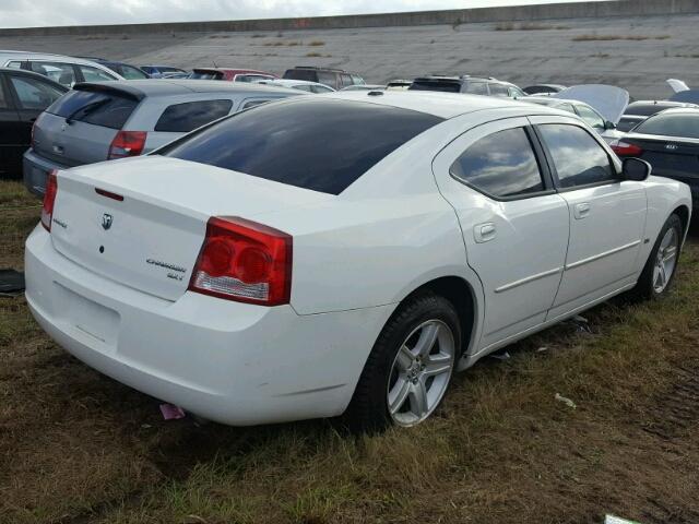 2B3CA3CV4AH109983 - 2010 DODGE CHARGER SX WHITE photo 4