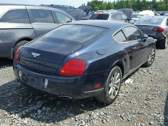 SCBCR63W26C038152 - 2006 BENTLEY CONTINENTA BLUE photo 4