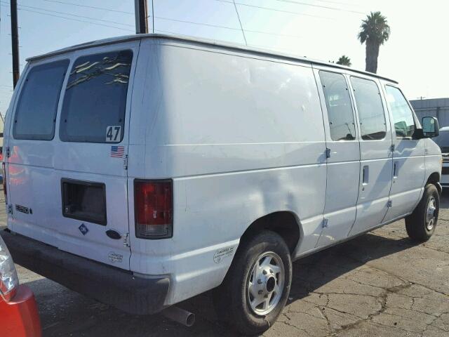 1FDNE24M74HA62059 - 2004 FORD ECONOLINE WHITE photo 4