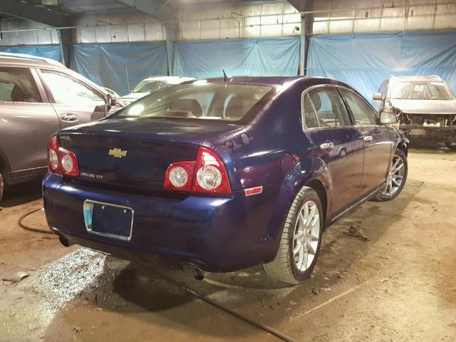 1G1ZE5E71BF106266 - 2011 CHEVROLET MALIBU LTZ 蓝色 照片 4
