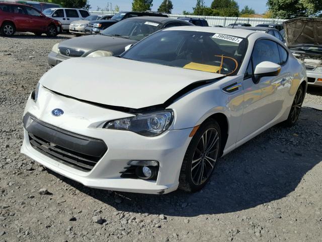 JF1ZCAC12E8604107 - 2014 SUBARU BRZ WHITE photo 2