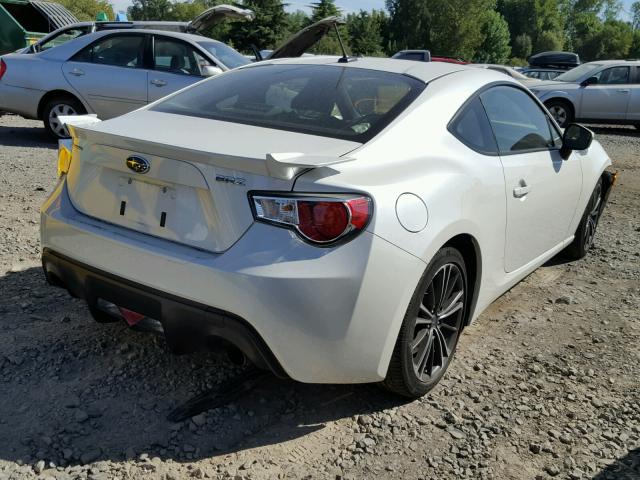 JF1ZCAC12E8604107 - 2014 SUBARU BRZ WHITE photo 4