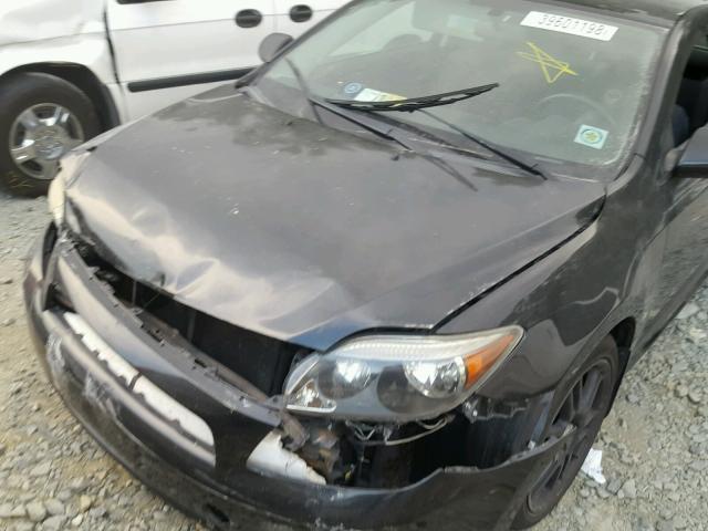 JTKDE177650018904 - 2005 TOYOTA SCION TC 黑色 照片 9