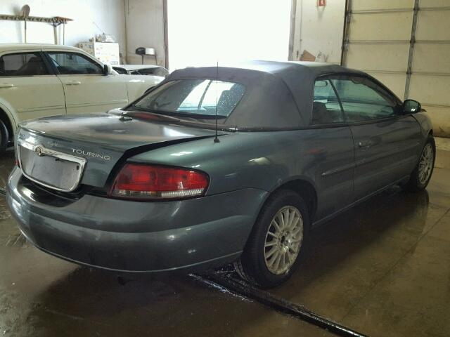 1C3EL55R26N216160 - 2006 CHRYSLER SEBRING TO BLUE photo 4