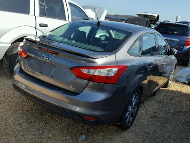 1FADP3F29DL223378 - 2013 FORD FOCUS GRAY photo 4