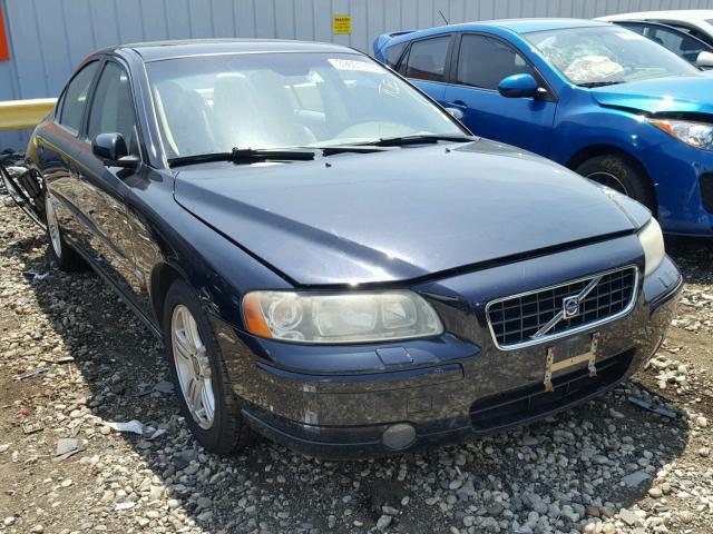 YV1RS592262530142 - 2006 VOLVO S60 2.5T BLUE photo 1